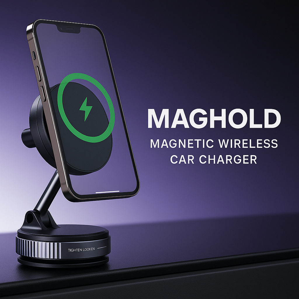 Magnetic Wireless Car Charger